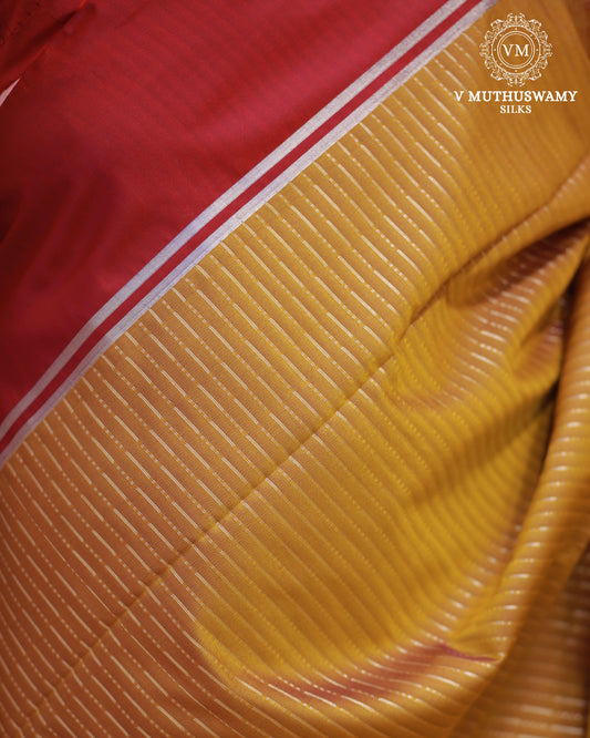 Honey With Pink - Semi Soft Silk Saree