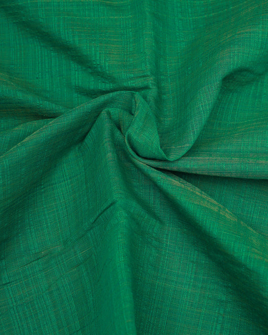 Cotton saree green colour