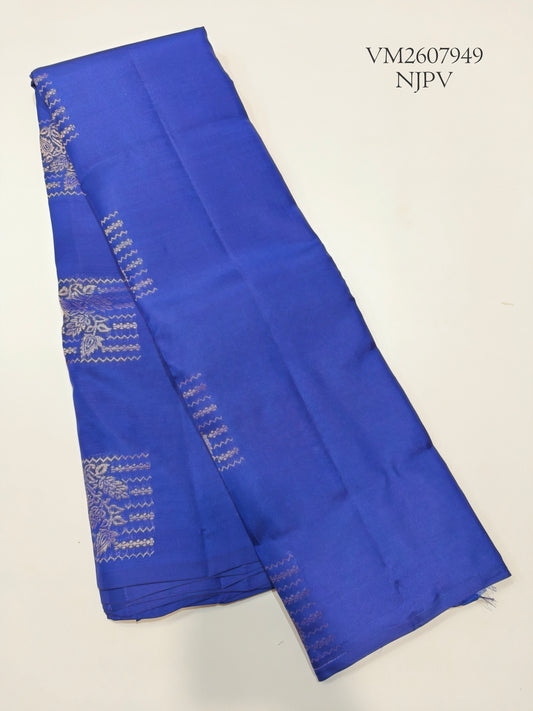 Blueberry Semi Soft Silk Saree