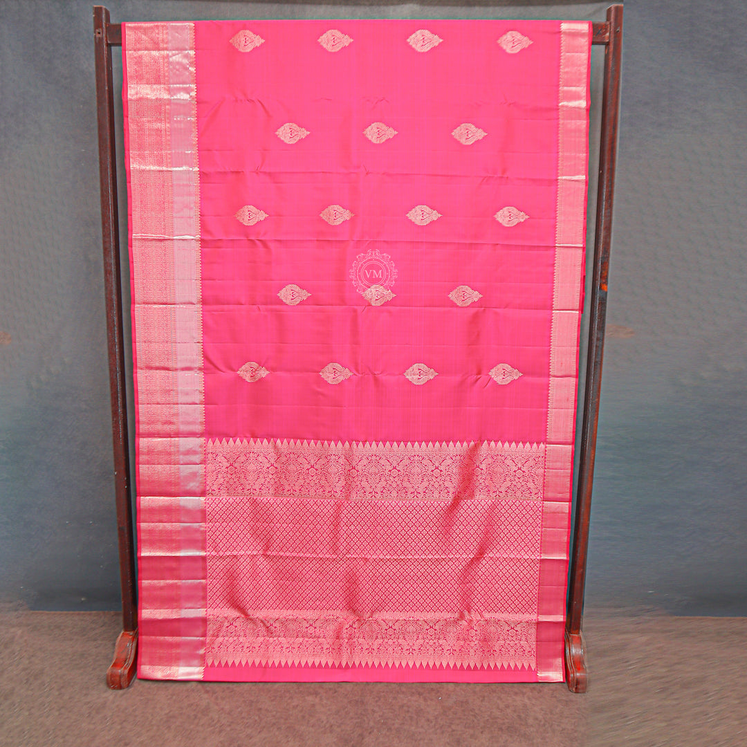 VM23071392 Medium Pink with Wedding silk saree