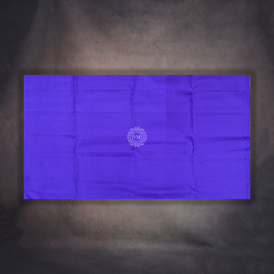 VM Pinkish with Blue Purple Soft silk saree VM23076057