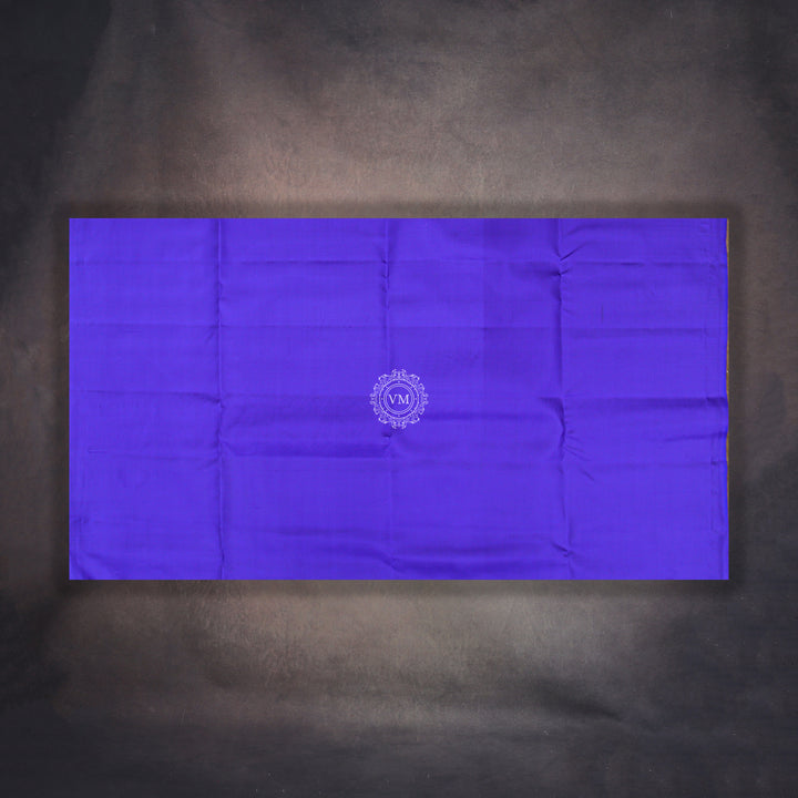 VM Pinkish with Blue Purple Soft silk saree VM23076057