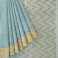 VM light grey handloom silk cotton VM2301008