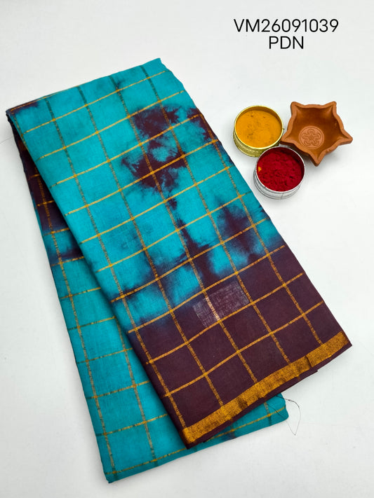 Sungudi Cotton Saree