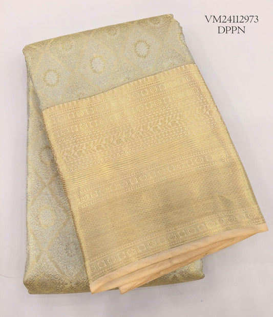 Vanilla Tissue Silk Saree