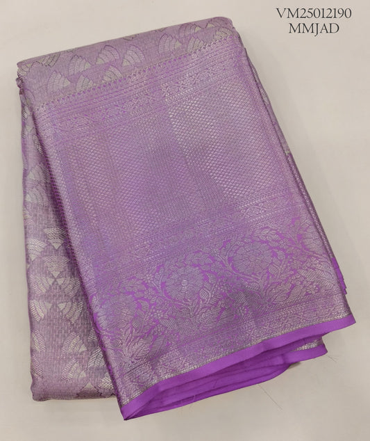 Spicy Pink Tissue Silk Saree