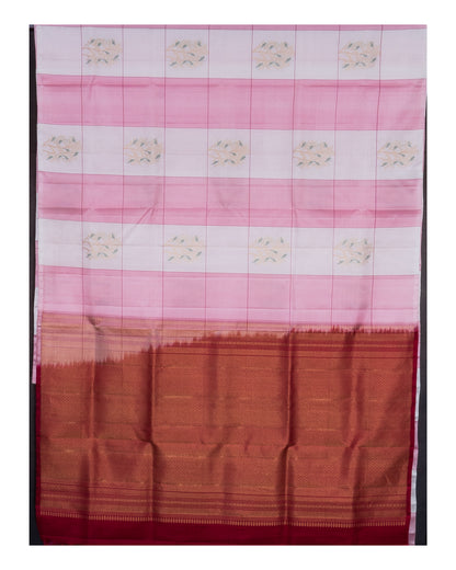 PINK COLOUR SOFT SILK SAREE