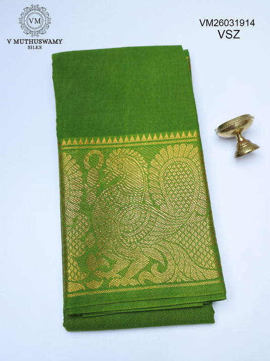 Cotton Saree - Green