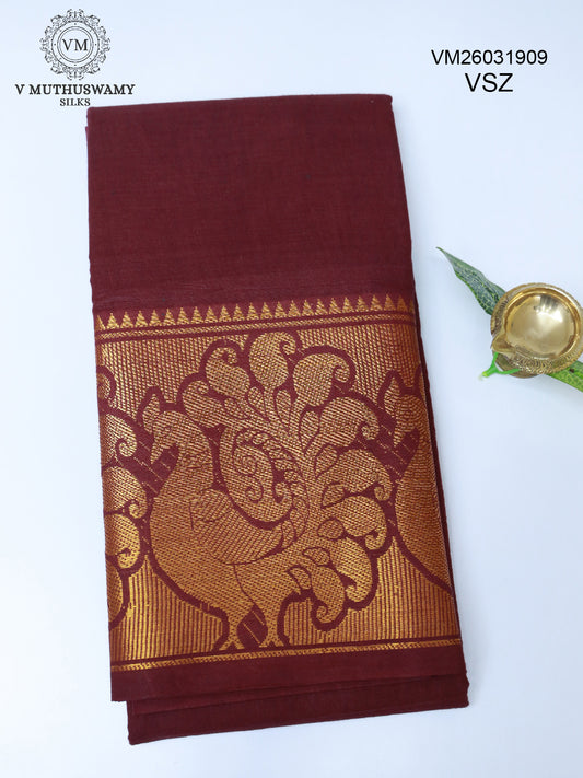 Cotton Saree - Tomato