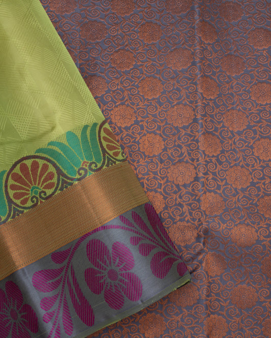 KANCHIPURAM TRADITIONAL SILK SAREE