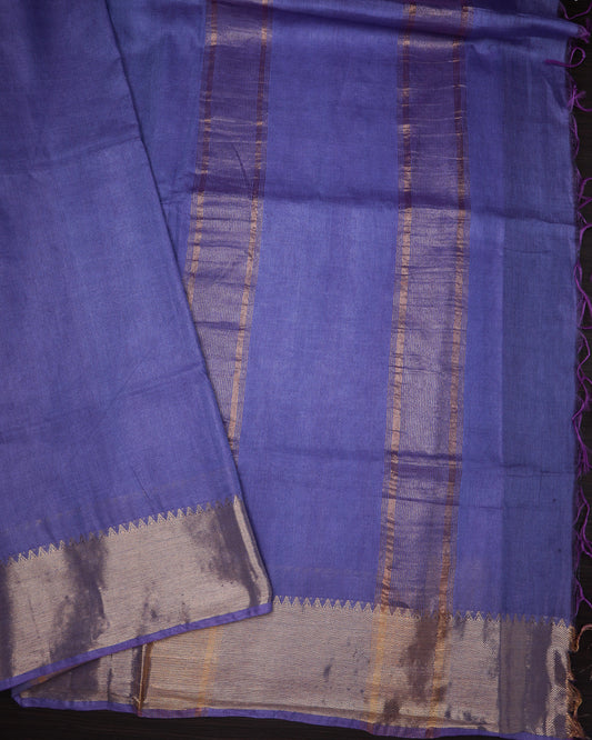 Lavender Fancy Cotton Sarees