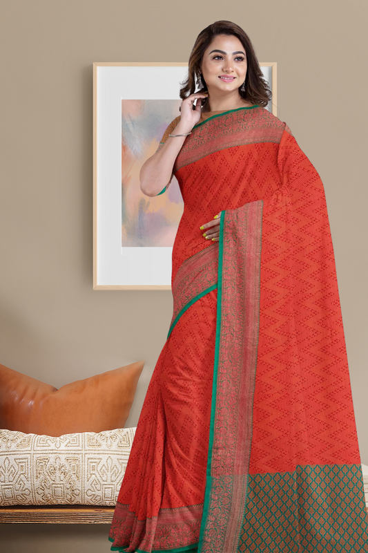 VM23043833 Semi silk Cotton saree