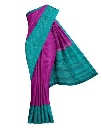 PURPLE COLOUR SOFT SILK