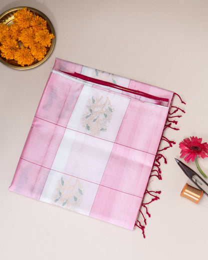 PINK COLOUR SOFT SILK SAREE