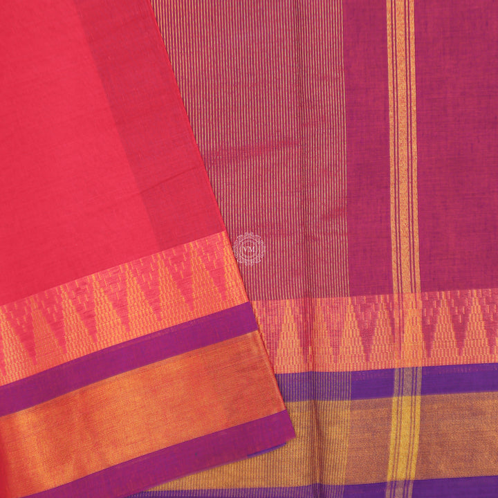 VM Pure Cotton Saree VM23072306