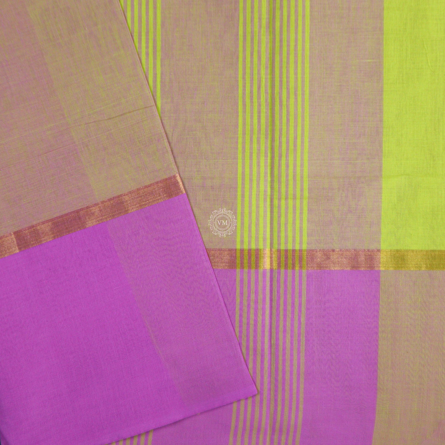 VM Pure Cotton Saree VM23072220