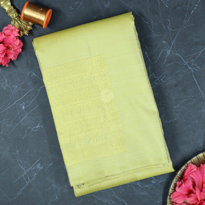 VM23071876 Light Yellowish with Magenta Weeding silk saree