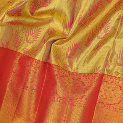 VM golden tissue wedding silksaree VM23042752