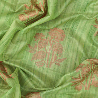 VM23082605 Greenish with Semi soft silk saree