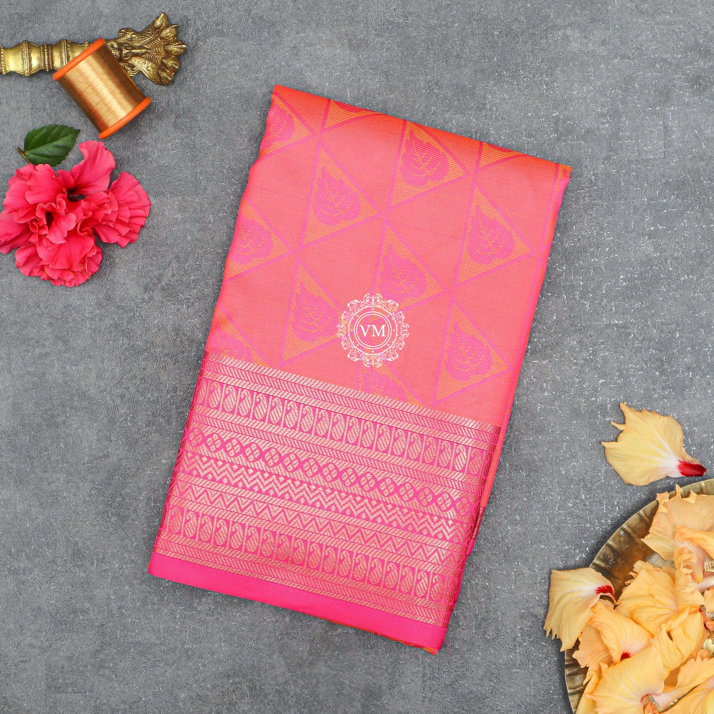 VM Semi Silk Saree VM23062929