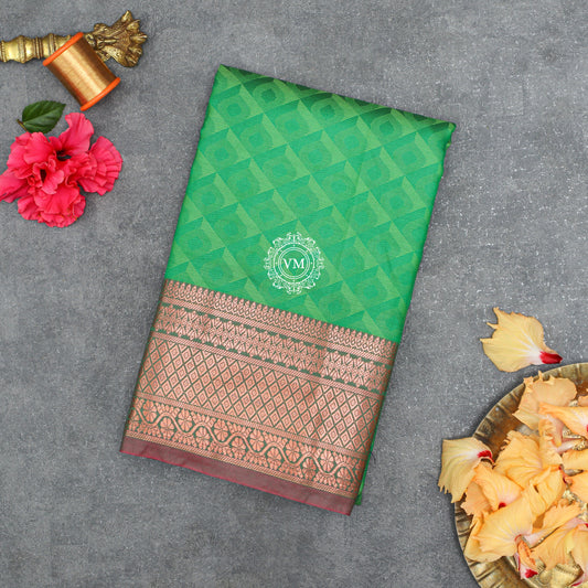 VM Semi Silk Saree VM23062932