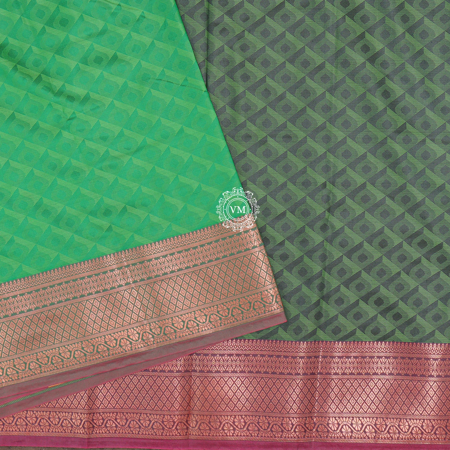 VM Semi Silk Saree VM23062932