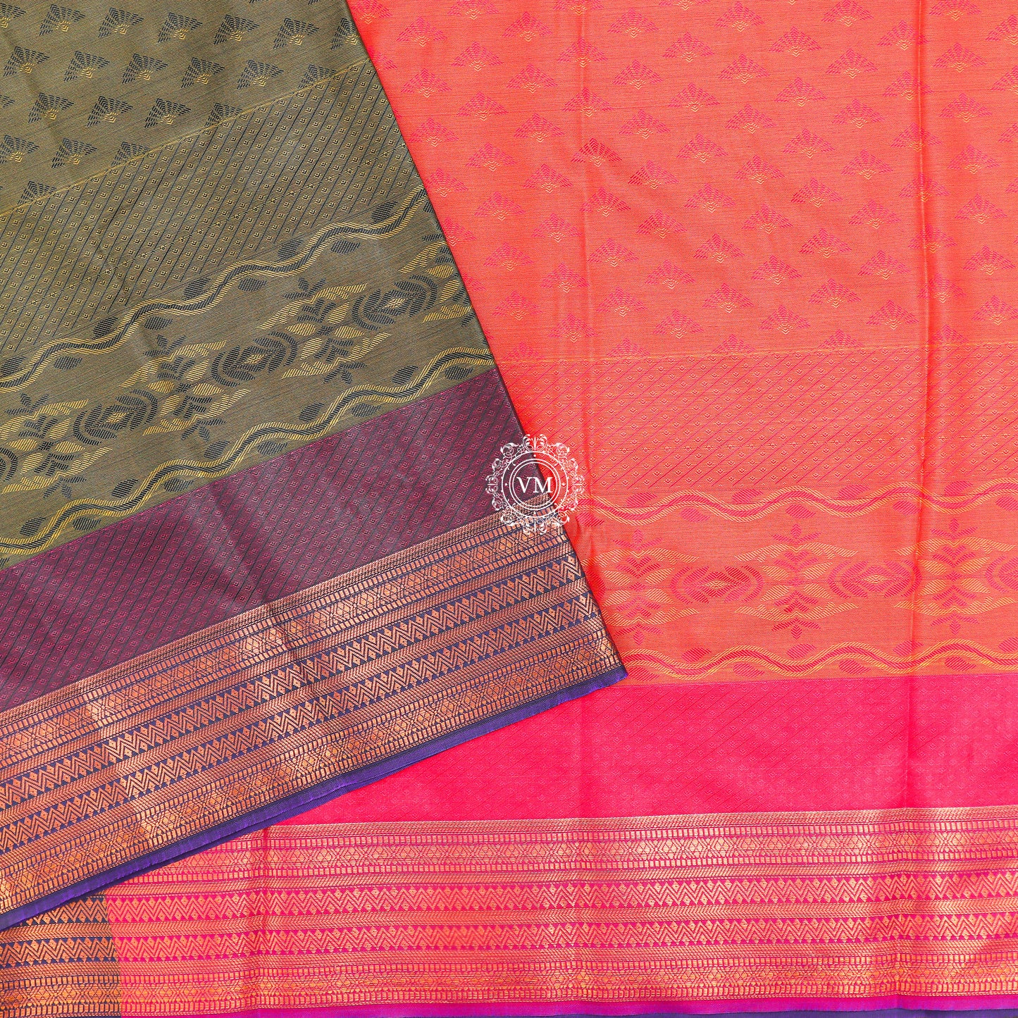 VM Semi Silk Saree VM23062904