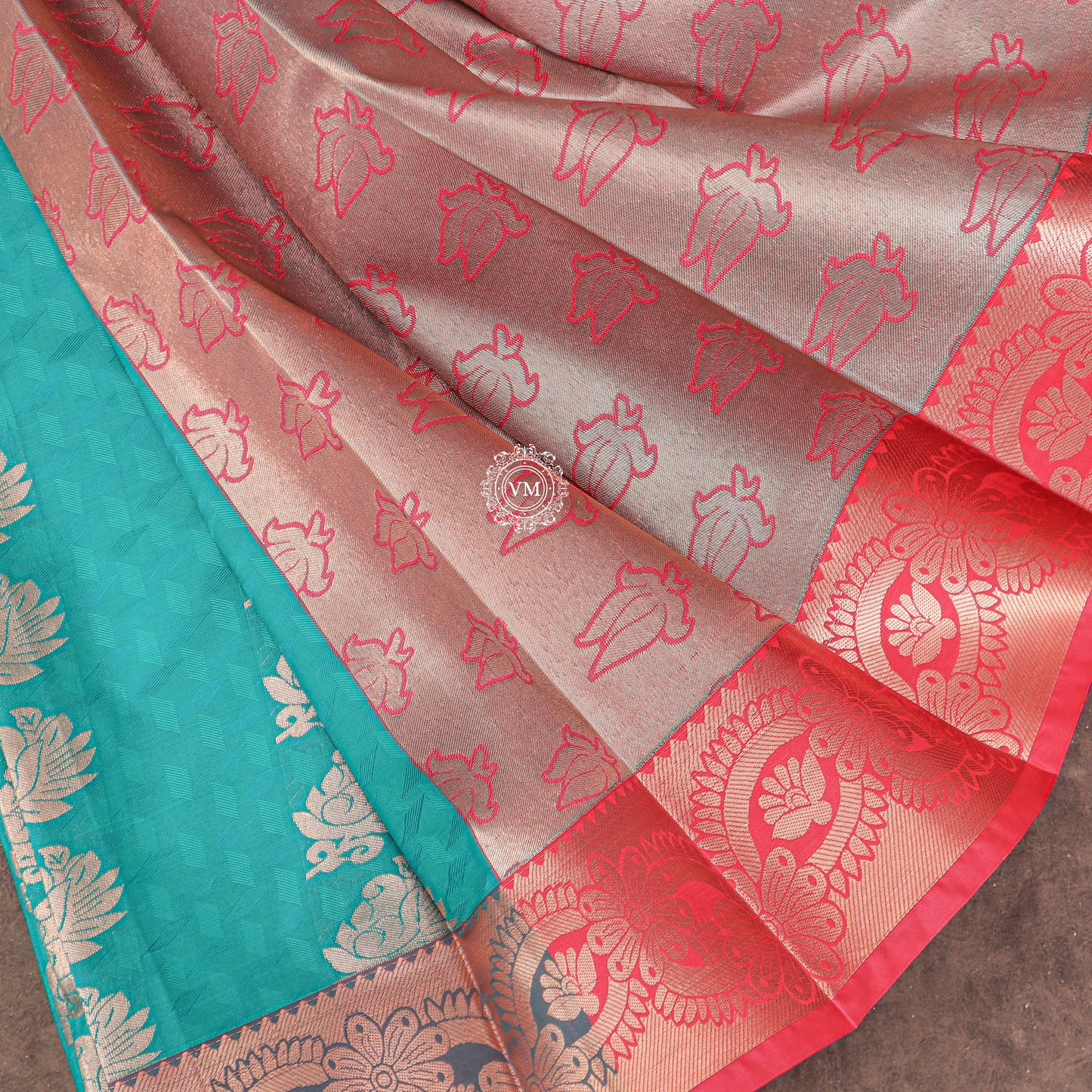 VM Semi Silk Saree VM23063211