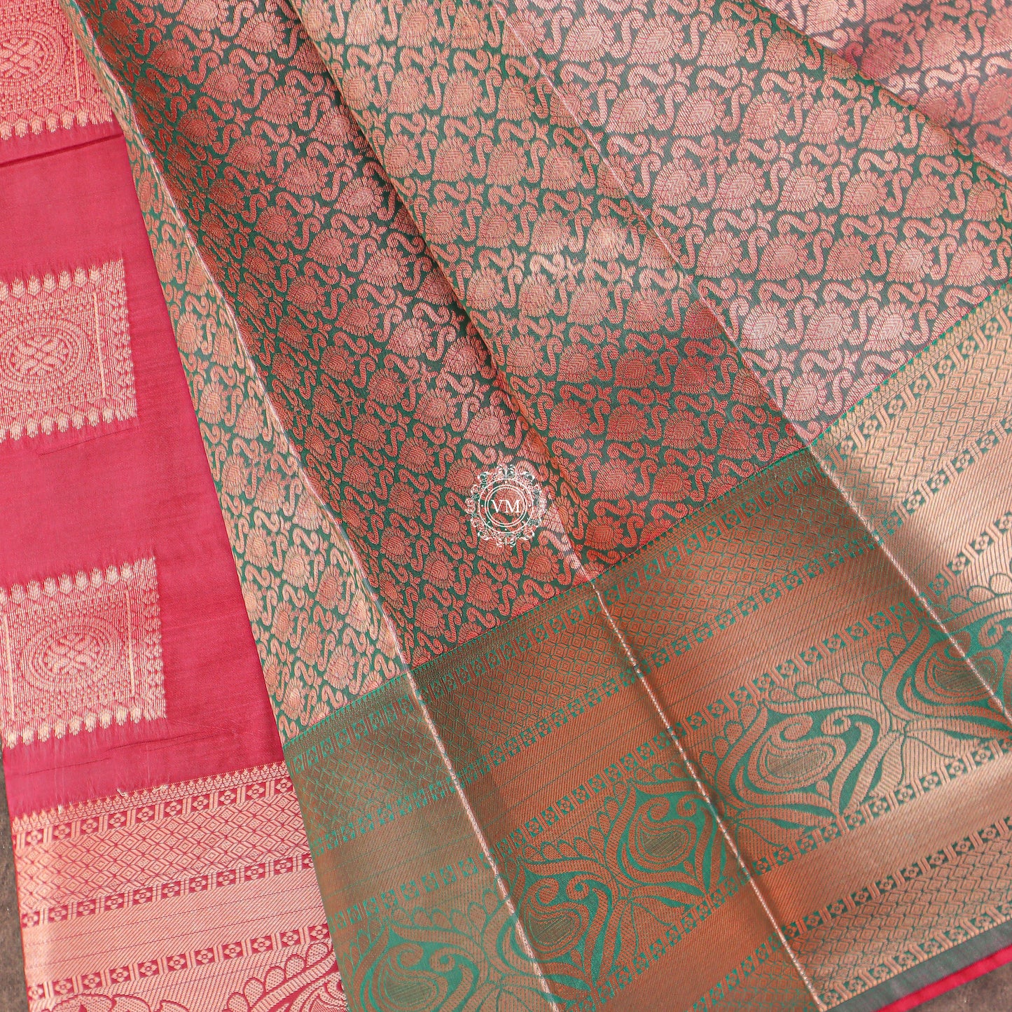 VM Semi Silk Saree VM23063163