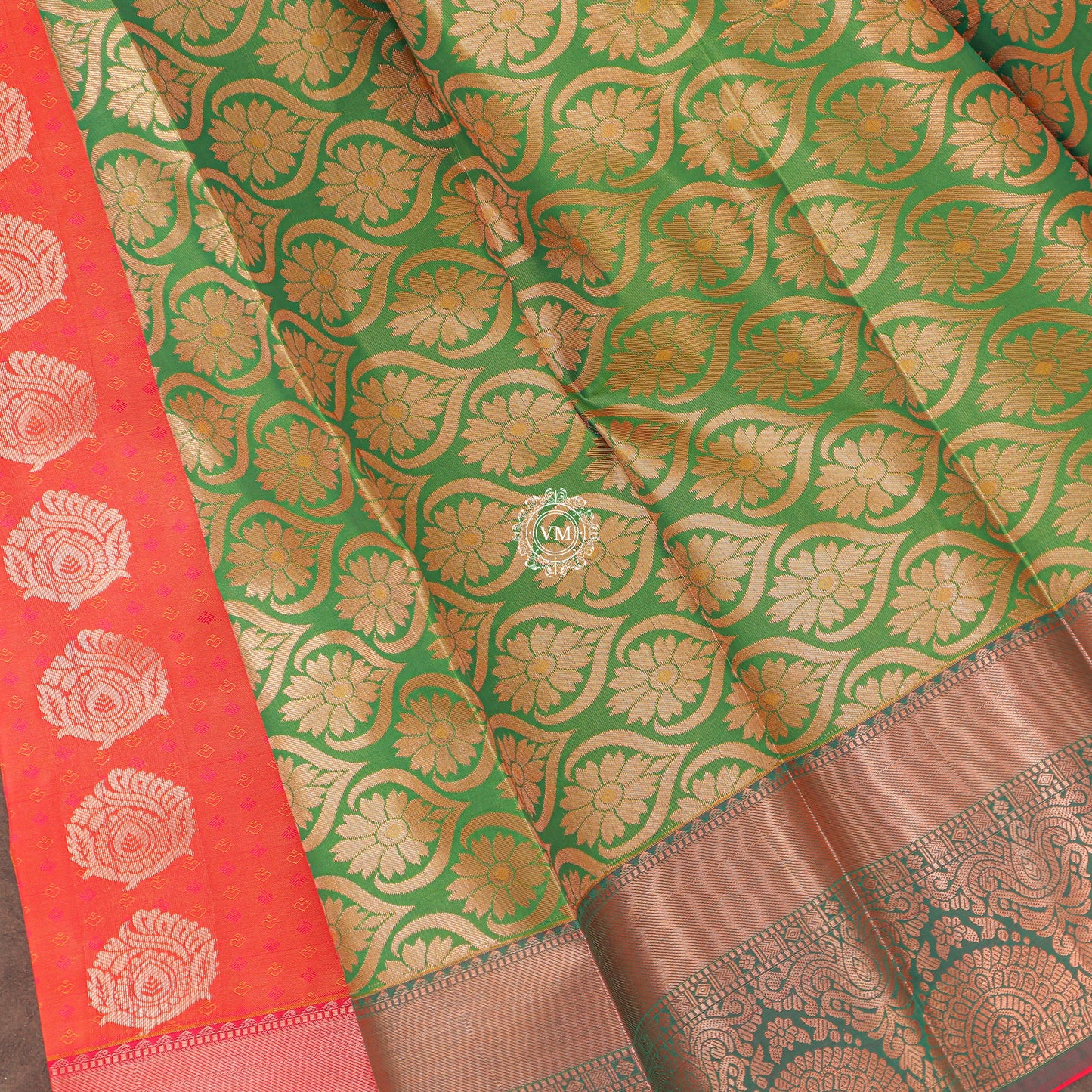 VM Semi Silk Saree VM23063261