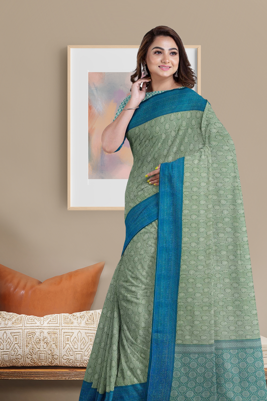 VM23043835  Semi silk Cotton saree