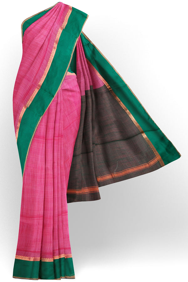 VM23021521 Semi silk Cotton saree