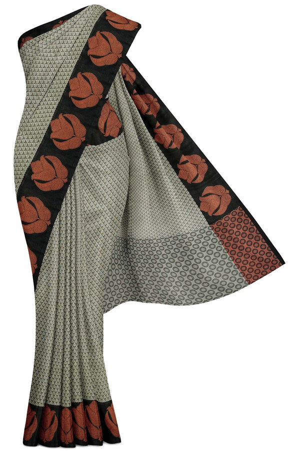 VM23042450 Semi silk Cotton saree