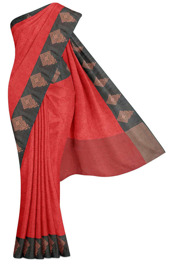 VM23042470 Semi silk Cotton saree