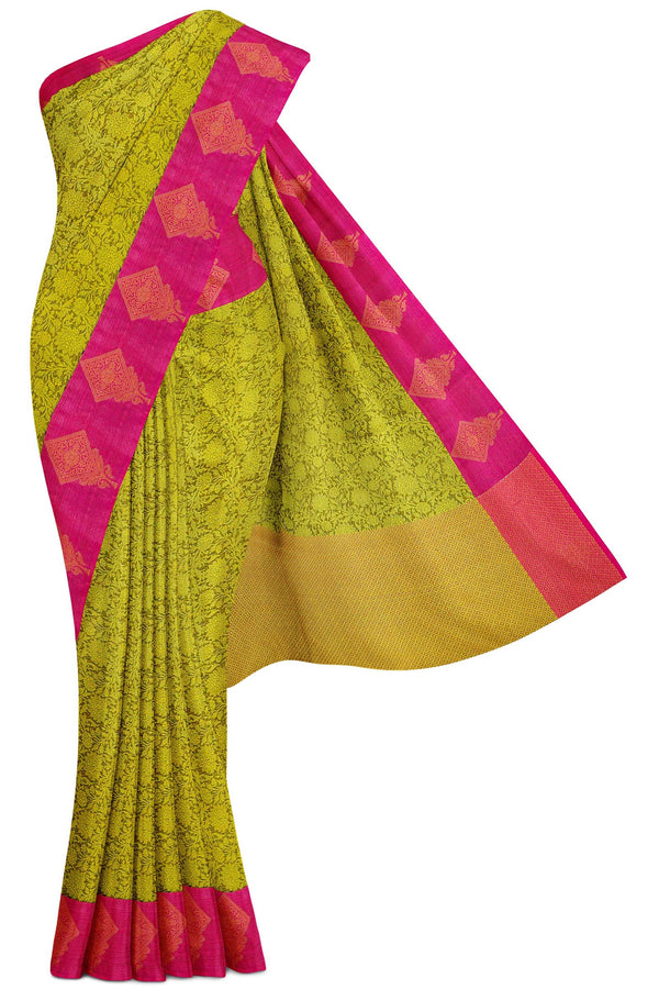 VM23042480 Semi silk Cotton saree