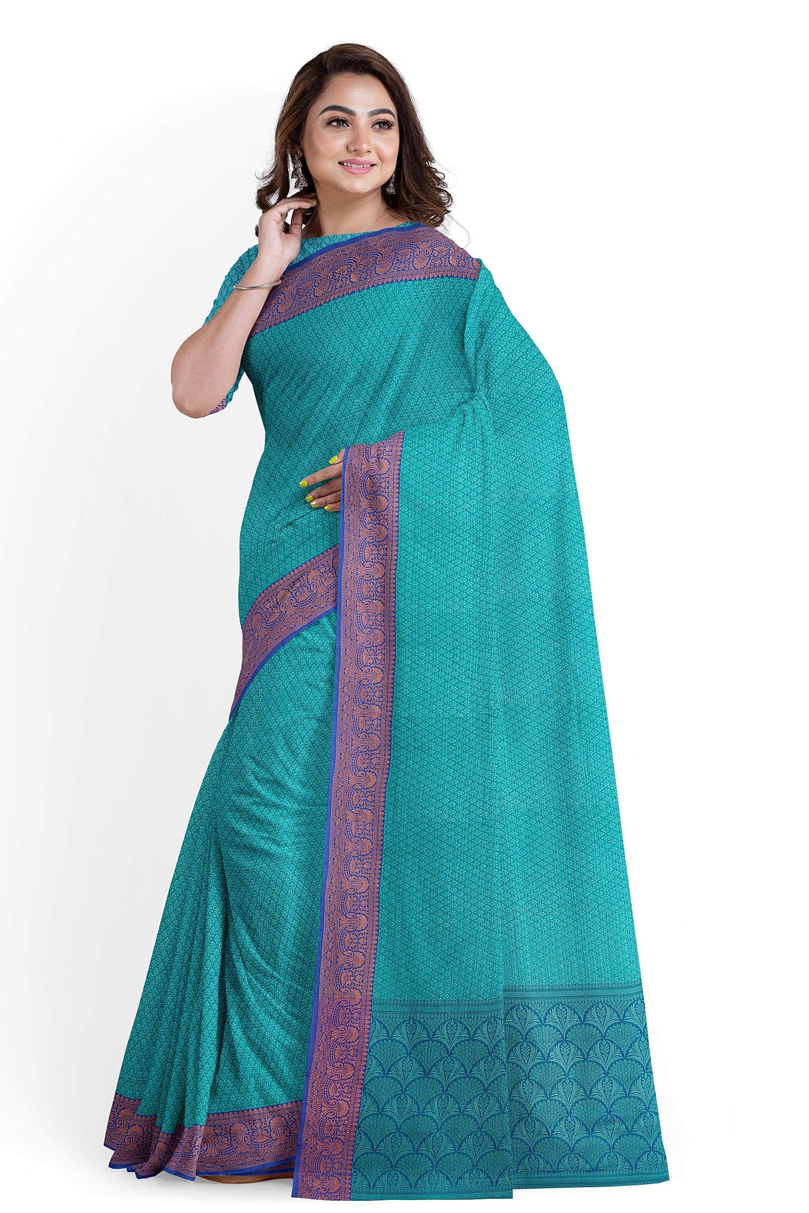 FANCY Semi Cotton Sarees