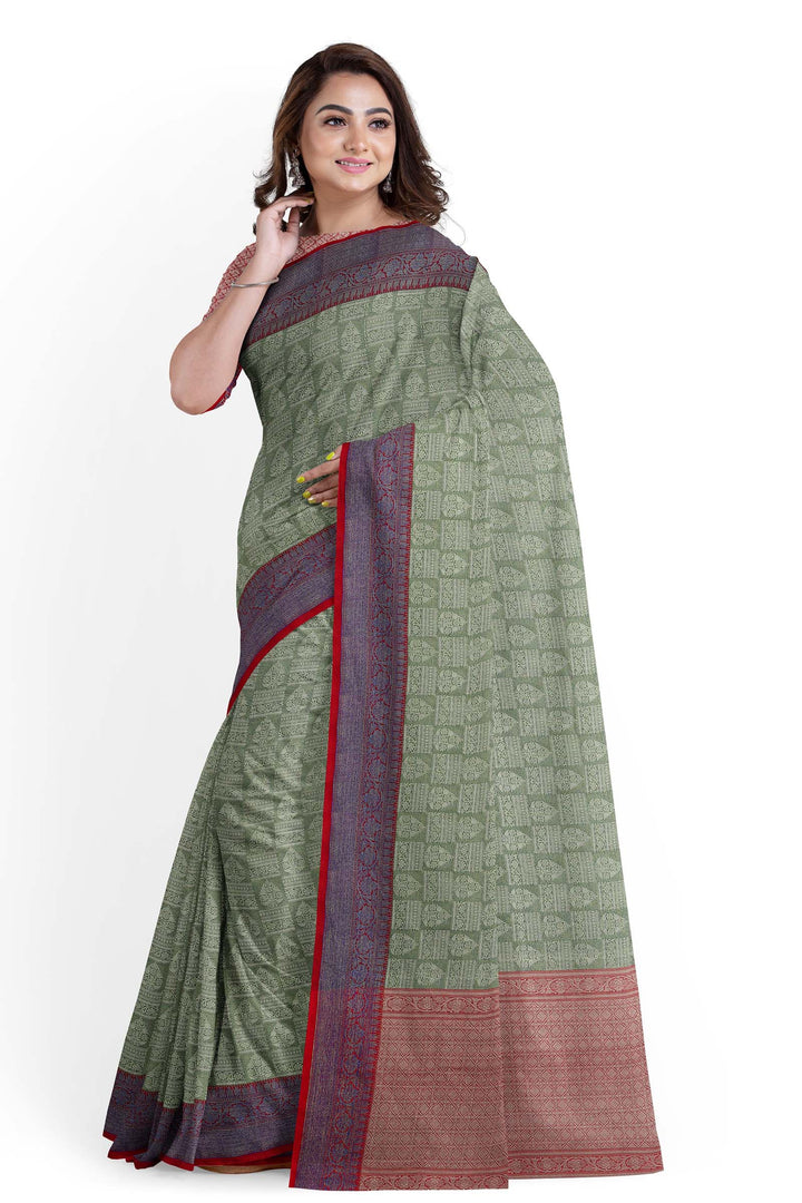 VM23043827  Semi silk Cotton saree