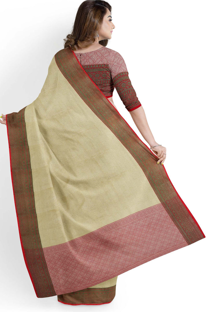 VM23043823 Semi silk Cotton saree