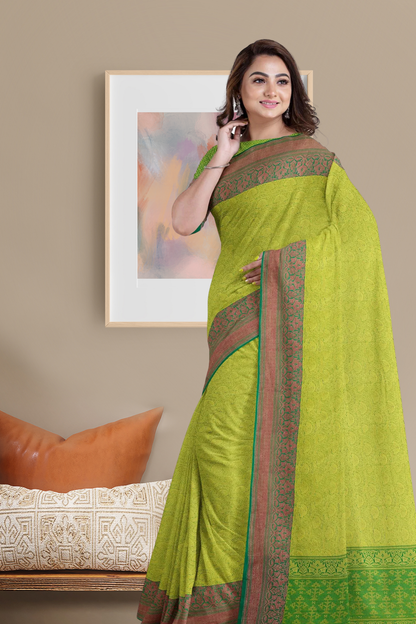 VM23043790 Semi silk Cotton saree