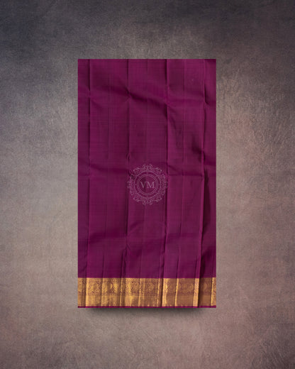 BOTTLE GREEN COLOUR KANCHIPURAM TRADITIONAL SILK SAREE