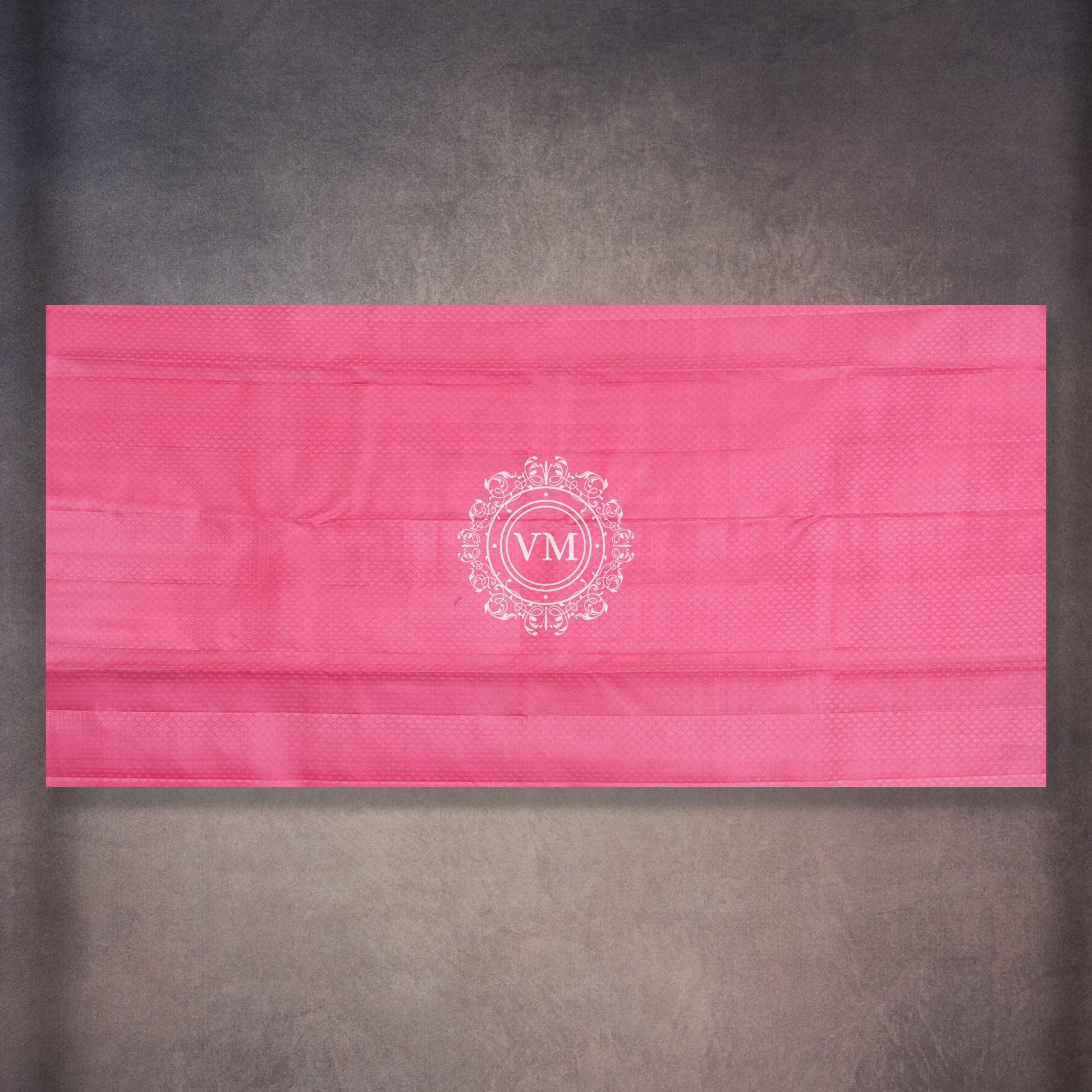 WS30 Allover Brocade Design Pale Olive Green Silk Saree with a Deep Blush Pink Border - V Muthuswamy Silks