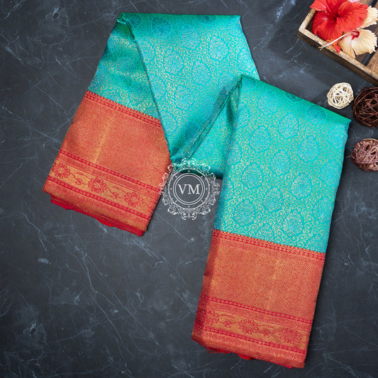 VM Wedding Silks VM22035441 - V Muthuswamy Silks