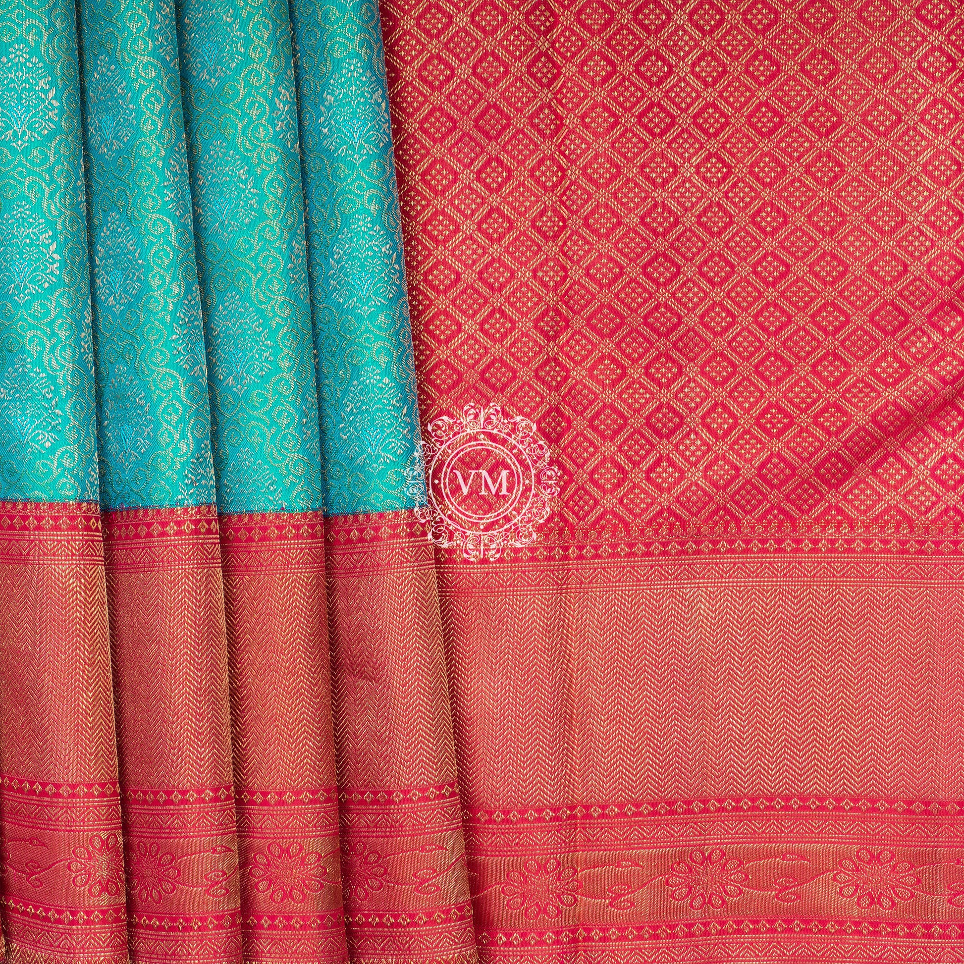 VM Wedding Silks VM22035441 - V Muthuswamy Silks